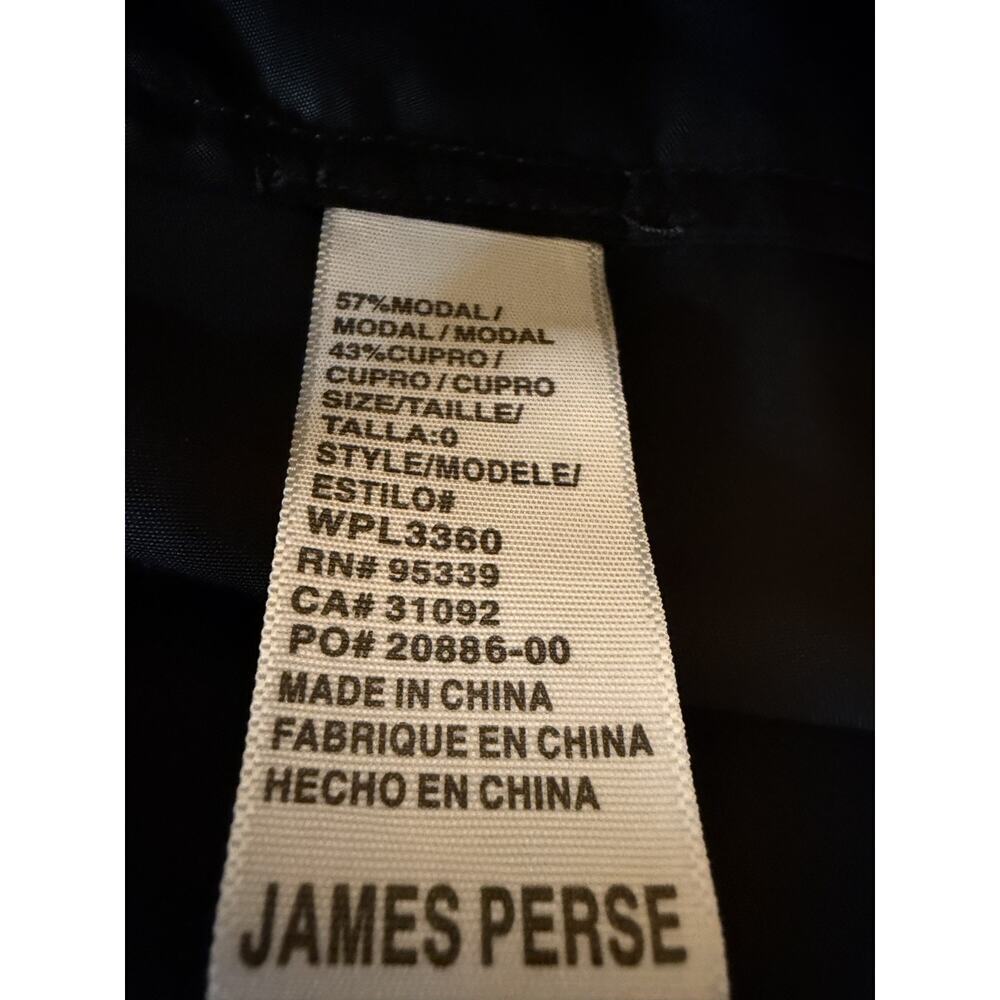 James Perse Los Angeles Women's Black V-Neck Tank Top Size XS - Picture 8 of 8